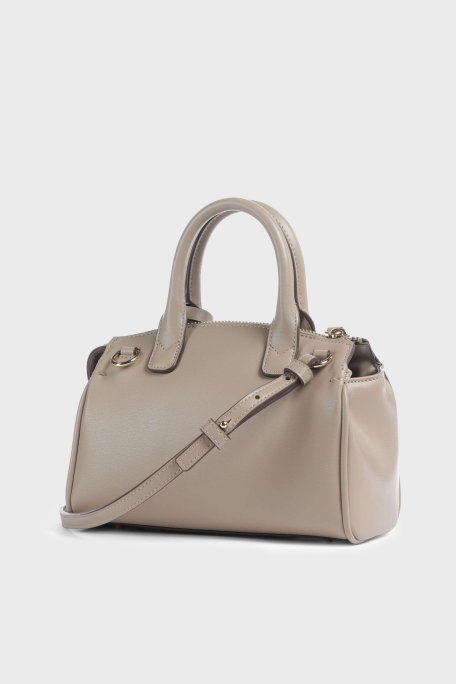 Armani Exchange Logolu Kilit Aksesuarlı Ayarlanabilir Askılı Bayan Çanta XW000395 AF12040 U6223 TOPRAK - Armani Exchange (1)