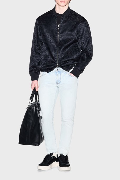 Armani Exchange Logolu Regular Fit Kolej Yaka Erkek Ceket XM002239 AF22864 UB101 Lavicert - Armani Exchange (1)