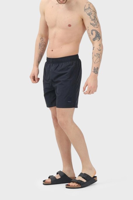 Armani Exchange Logolu Regular Fit Normal Bel Erkek Mayo Short XM000812 AF13556 UB101 LACİVERT - Armani Exchange (1)