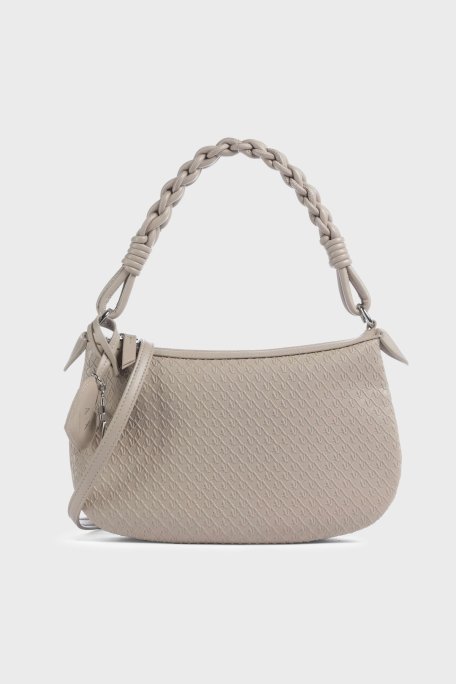 Armani Exchange Logolu Sabit Askılı Kadın Çanta XW002228 AF22632 U6223 BEJ - Armani Exchange