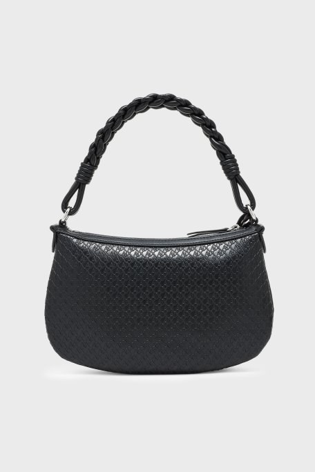 Armani Exchange Logolu Sabit Askılı Kadın Çanta XW002228 AF22632 UC001 SİYAH - Armani Exchange (1)