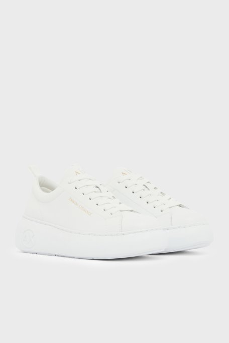 Armani Exchange Logolu Sneaker Kadın Ayakkabı XW002790 AF11912 U0002 BEYAZ - Armani Exchange (1)