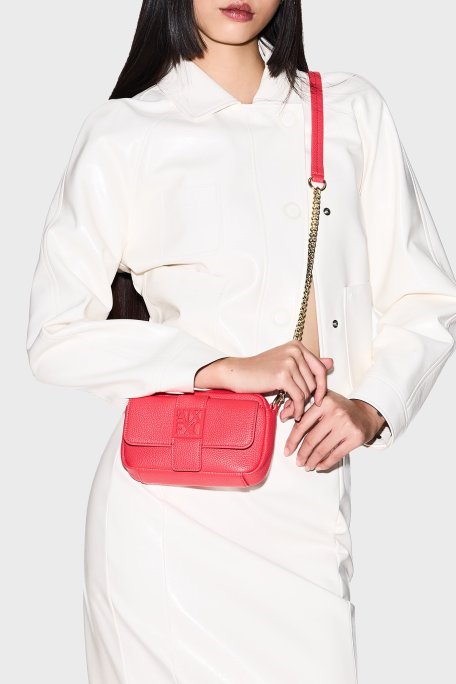 Armani Exchange Logolu Zincir Askılı Bayan Çanta XW000324 AF11902 U5051 FUŞYA - Armani Exchange (1)