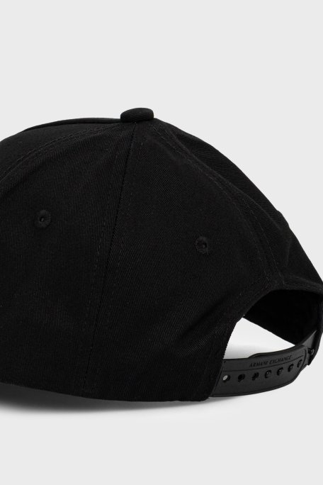 Armani Exchange Pamuklu Logo Detaylı Bayan Şapka XW000956 AF13848 MC021 SİYAH - Armani Exchange (1)
