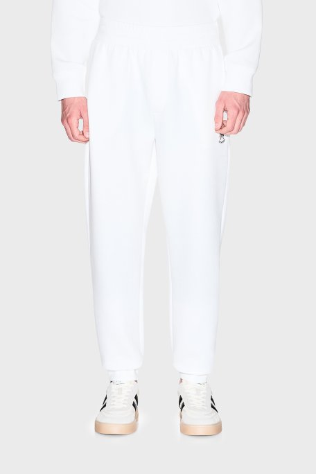 Armani Exchange Pamuklu Normal Bel Lastikli Paça Jogger Erkek Pantolon XM001778 AF10818 U0009 BEYAZ - Armani Exchange