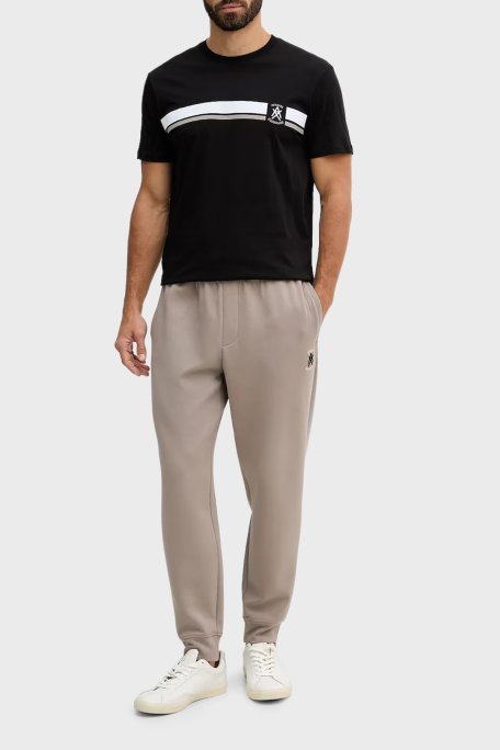 Armani Exchange Pamuklu Normal Bel Lastikli Paça Jogger Erkek Pantolon XM001778 AF10818 U6107 TOPRAK - Armani Exchange