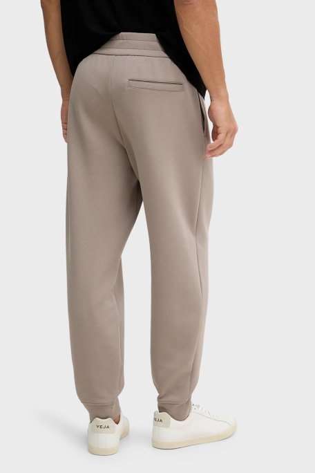 Armani Exchange Pamuklu Normal Bel Lastikli Paça Jogger Erkek Pantolon XM001778 AF10818 U6107 TOPRAK - Armani Exchange (1)