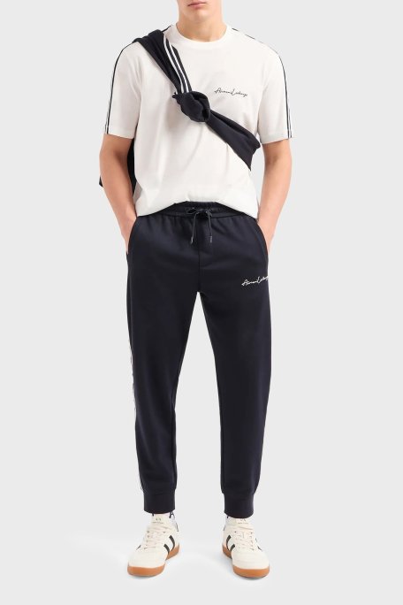 Armani Exchange Pamuklu Regular Fit Bisiklet Yaka Erkek T Shirt 8NZTSG ZJ9AZ 1116 BEYAZ - Armani Exchange (1)