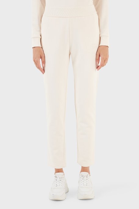 Armani Exchange Pamuklu Regular Fit Cepli Spor Bayan Pantolon 6RYP89 YJECZ 1130 BEJ - Armani Exchange (1)