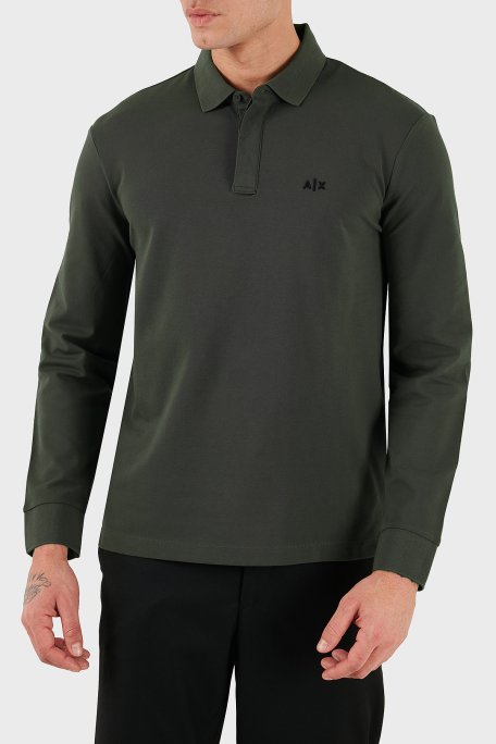 Armani Exchange Pamuklu Regular Fit Erkek Polo Yaka Sweat XM001288 AF17321 U8144 AÇIK YEŞİL - Armani Exchange