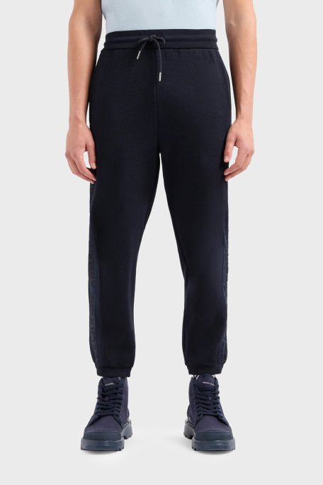 Armani Exchange Pamuklu Regular Fit Jogger Erkek Pantolon 3DZPLA ZJLGZ 1583 LACİVERT - Armani Exchange
