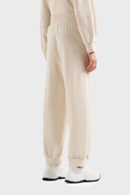 Armani Exchange Pamuklu Relaxed Fit Jogger Spor Bayan Pantolon 3DYP70 YJFFZ 1787 BEJ - Armani Exchange (1)