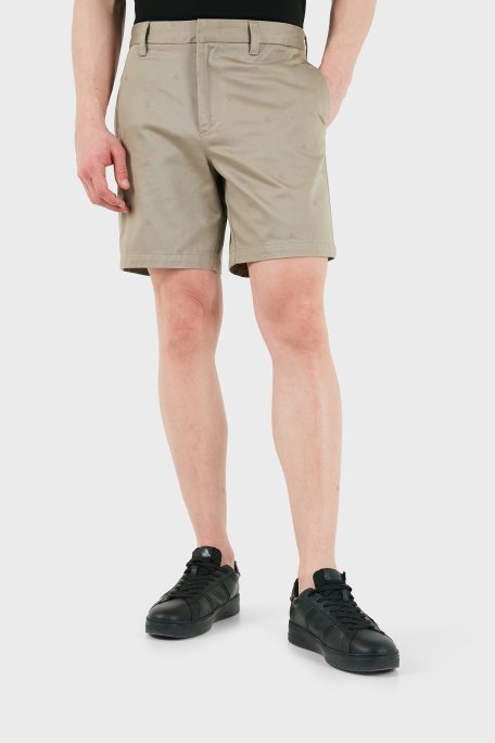 Armani Exchange Pamuklu Relaxed Fit Normal Bel Erkek Short XM002806 AF22642 U6229 HAKİ - Armani Exchange