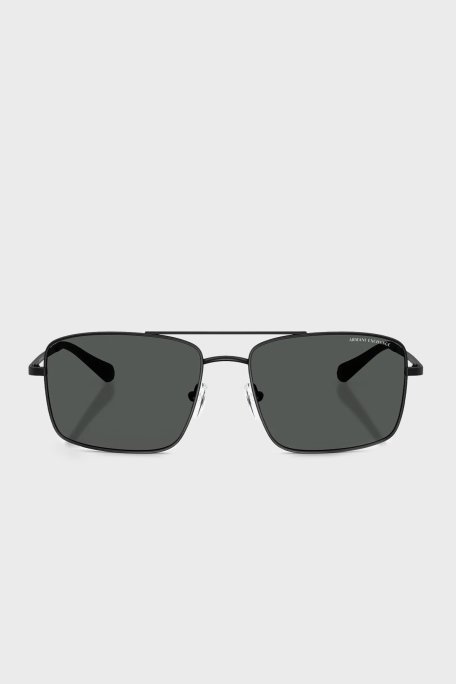 Armani Exchange Pilot Güneş Erkek Gözlük 0AX2054S 600087 57 Mat Siyah-Koyu Gri - Armani Exchange
