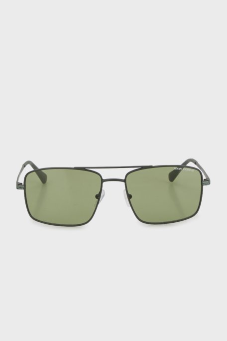 Armani Exchange Pilot Güneş Erkek Gözlük 0AX2054S 612682 57 Mat Koyu Yeşil-Yeşil - Armani Exchange (1)