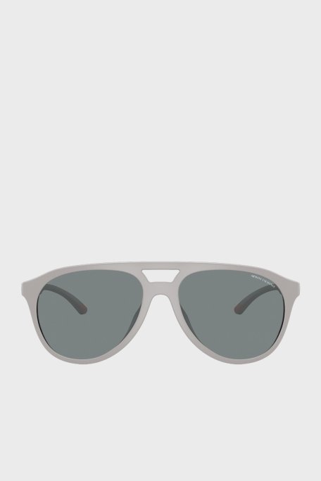 Armani Exchange Pilot Güneş Erkek Gözlük 0AX4156SU 837887 59 Mat Gri-Gri - Armani Exchange (1)