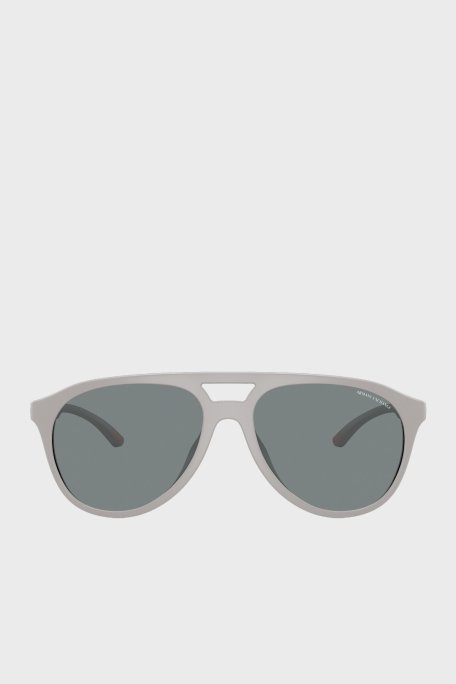 Armani Exchange Pilot Güneş Erkek Gözlük 0AX4156SU 837887 59 Mat Gri-Gri - Armani Exchange (1)