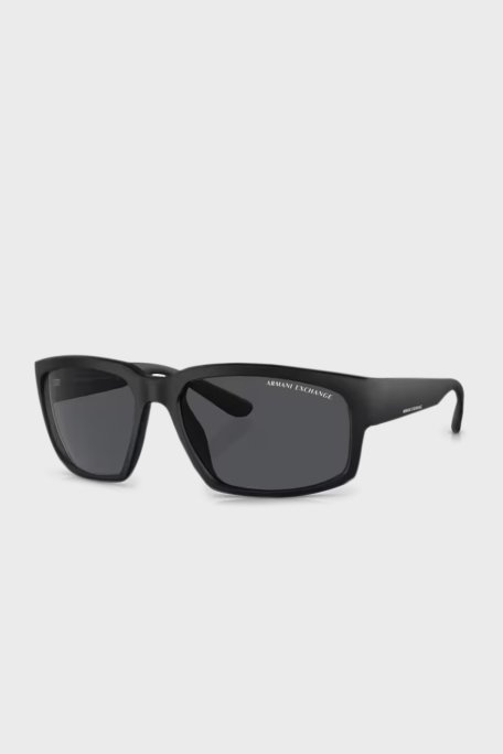 Armani Exchange Polarize Güneş Erkek Gözlük 0AX4142SU 807887 61 Mat Gri-Koyu Gri - Armani Exchange