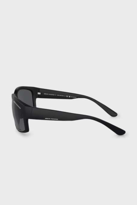 Armani Exchange Polarize Güneş Erkek Gözlük 0AX4142SU 807887 61 Mat Gri-Koyu Gri - Armani Exchange (1)