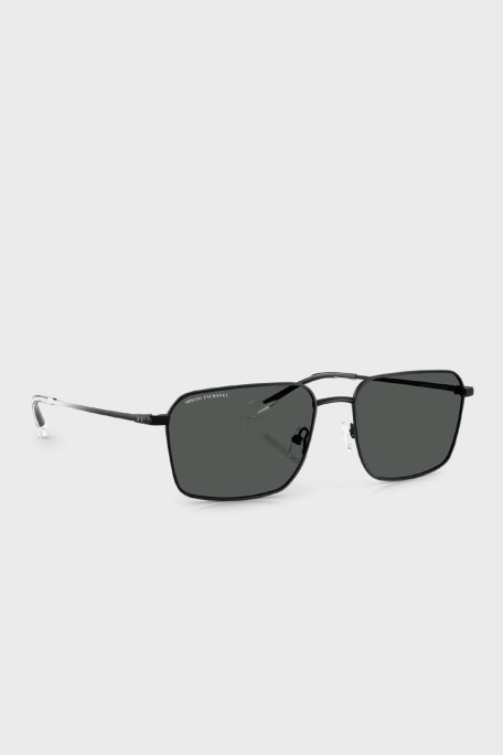 Armani Exchange Polikarbon Güneş Erkek Gözlük 0AX2053S 600087 57 Mat Siyah-Koyu Gri - Armani Exchange