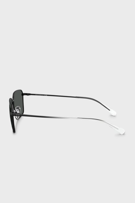 Armani Exchange Polikarbon Güneş Erkek Gözlük 0AX2053S 600087 57 Mat Siyah-Koyu Gri - Armani Exchange (1)