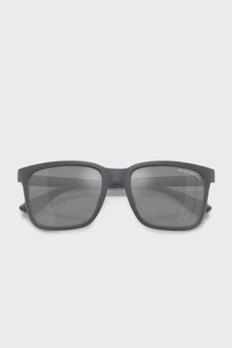 Armani Exchange Polikarbon Güneş Erkek Gözlük 0AX4112SU 8294Z3 55 Mat Gri-Gri Ayna Gümüş - Armani Exchange