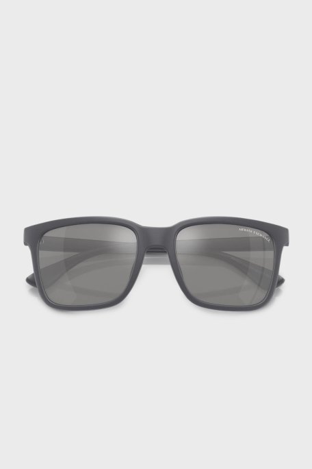 Armani Exchange Polikarbon Güneş Erkek Gözlük 0AX4112SU 8294Z3 55 Mat Gri-Gri Ayna Gümüş - Armani Exchange