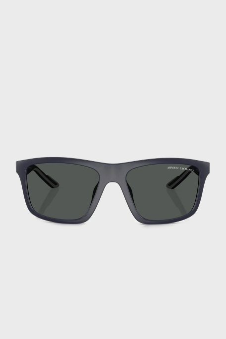 Armani Exchange Polikarbon Güneş Erkek Gözlük 0AX4149SU 610587 56 Mat Koyu Mavi - Armani Exchange