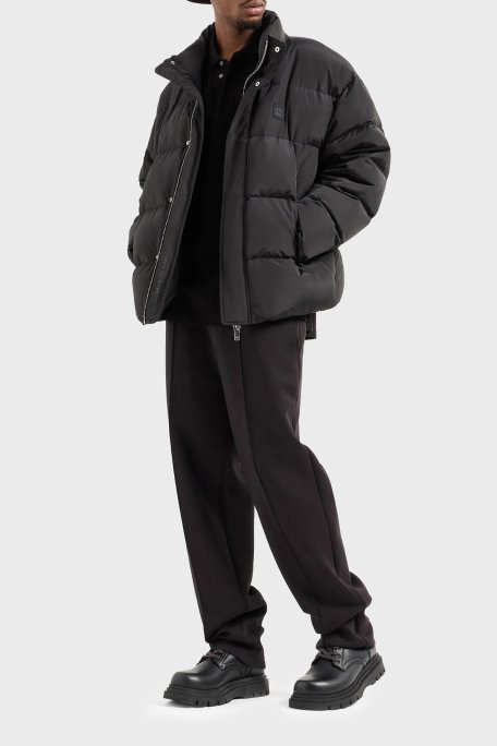 Armani Exchange Regular Fit Dik Yaka Erkek Mont XM000032 AF10323 UC001 SİYAH - Armani Exchange (1)