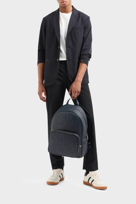 Armani Exchange Regular Fit Düğmeli Blazer Erkek Ceket 8NZG49 ZNYZZ 1583 LACİVERT - Armani Exchange (1)