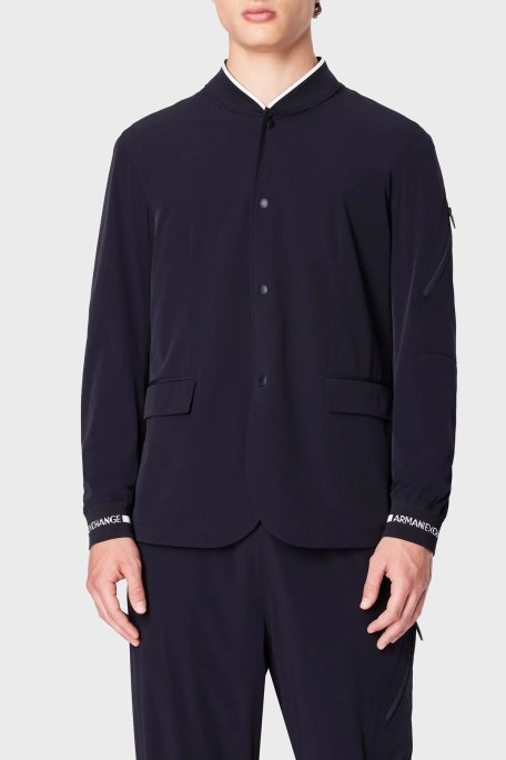 Armani Exchange Regular Fit Erkek Ceket 3DZGL1 ZN3GZ 1583 LACİVERT - Armani Exchange