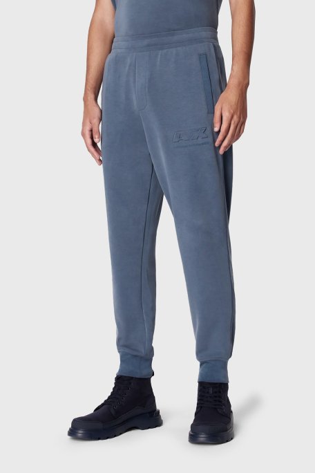 Armani Exchange Regular Fit Jogger Spor Erkek Pantolon 3DZPAA ZJUBZ 45AM MAVİ - Armani Exchange