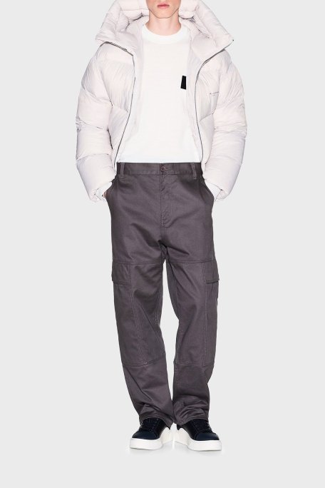 Armani Exchange Regular Fit Kapüşonlu Dik Yaka Kapitoneli Şişme Erkek Mont XM001115 AF16589 U1013 PUDRA - Armani Exchange (1)