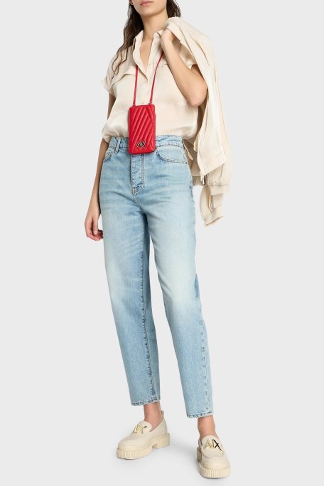 Armani Exchange Regular Fit Kısa Kollu Bayan Gömlek 3DYC19 YNUUZ 1787 BEJ - Armani Exchange (1)