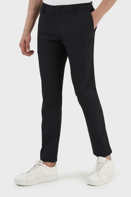 Armani Exchange Slim Fit Orta Bel Dar Paça Erkek Pantolon 8NZP49 ZNYZZ 1583 LACİVERT - Armani Exchange (1)