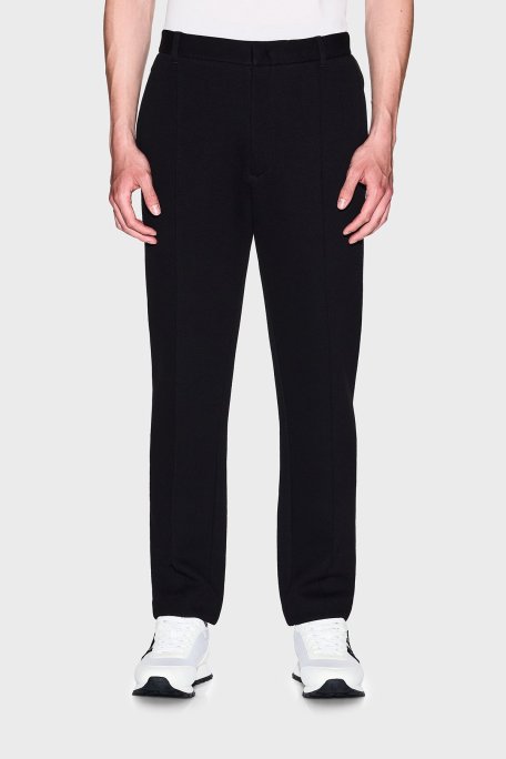 Armani Exchange Streç Pamuklu Regular Fit Normal Bel Jogger Erkek Pantolon XM001018 AF16222 UC001 SİYAH - Armani Exchange