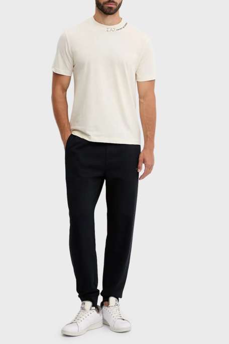 Armani Exchange Streç Pamuklu Regular Fit Normal Bel Jogger Erkek Pantolon XM001299 AF20934 UB101 LACİVERT - Armani Exchange (1)