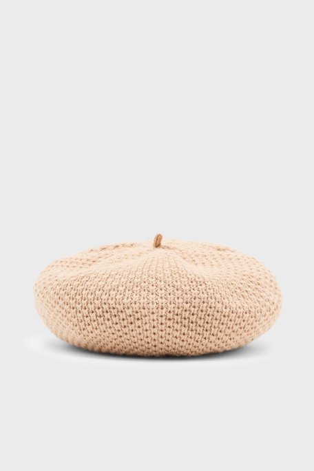 Armani Exchange Yün Karışımlı Örme Bayan Bere XW001544 AF16604 U1051 KUM BEJİ - Armani Exchange