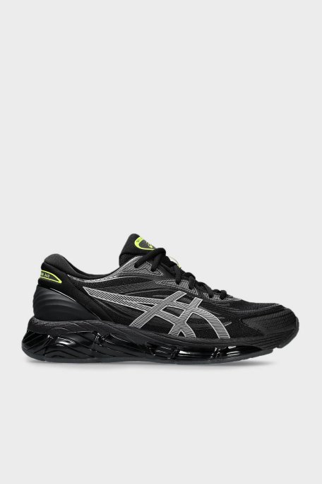 Asics Logolu Sneaker Erkek Ayakkabı 1203A369-001 SİYAH-GÜMÜŞ - Asics