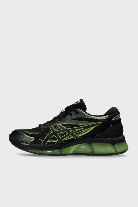 Asics Logolu Sneaker Unisex Ayakkabı 1203A305-010 SİYAH-YEŞİL - Asics (1)