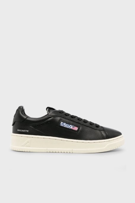 Autry Dallas Hakiki Deri Sneaker Kadın Ayakkabı ADLW-GG40 SİYAH - Autry