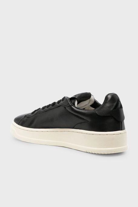 Autry Dallas Hakiki Deri Sneaker Kadın Ayakkabı ADLW-GG40 SİYAH - Autry (1)