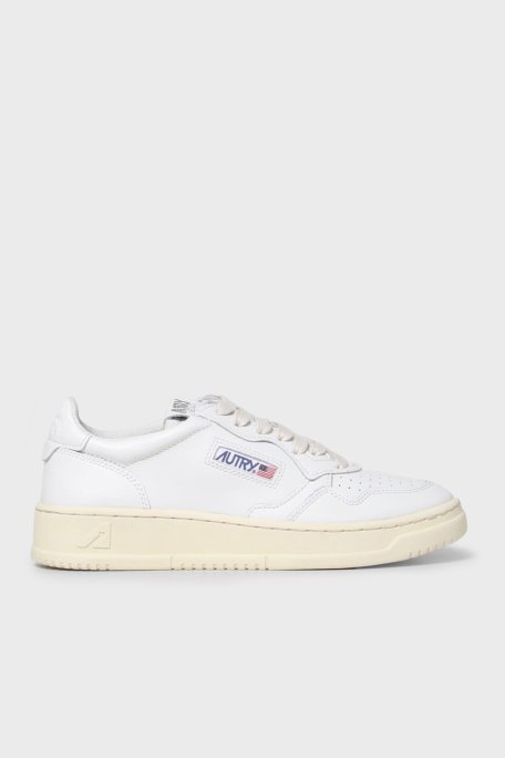 Autry Medalist Hakiki Deri Sneaker Bayan Ayakkabı AULW-LL15 BEYAZ - Autry