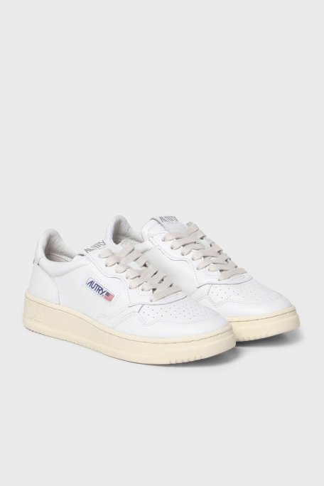 Autry Medalist Hakiki Deri Sneaker Kadın Ayakkabı AULW-LL15 BEYAZ - Autry (1)