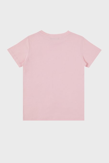 Balmain Pamuklu Bisiklet Yaka Çocuk T Shirt 6M8721 MX030 506 PUDRA - Balmain (1)