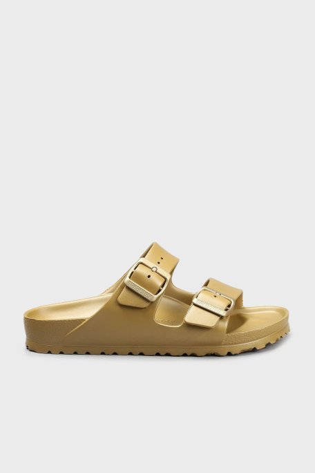 Birkenstock Arizona Eva Çift Bantlı Bayan Terlik 1022465 GOLD - Birkenstock