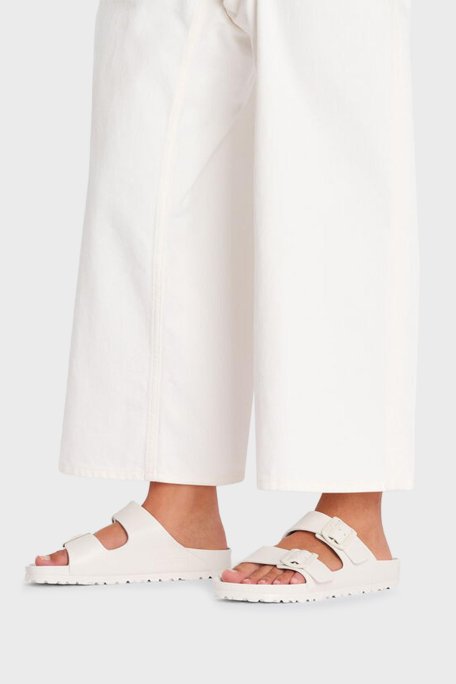 Birkenstock Arizona Eva Çift Bantlı Bayan Terlik 1027384 KREM - Birkenstock (1)