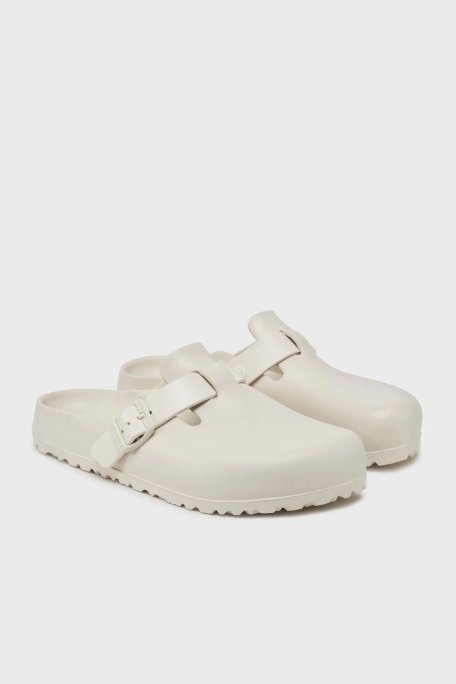 Birkenstock Boston Eva Kemer Detaylı Bayan Terlik 1027382 KREM - Birkenstock (1)