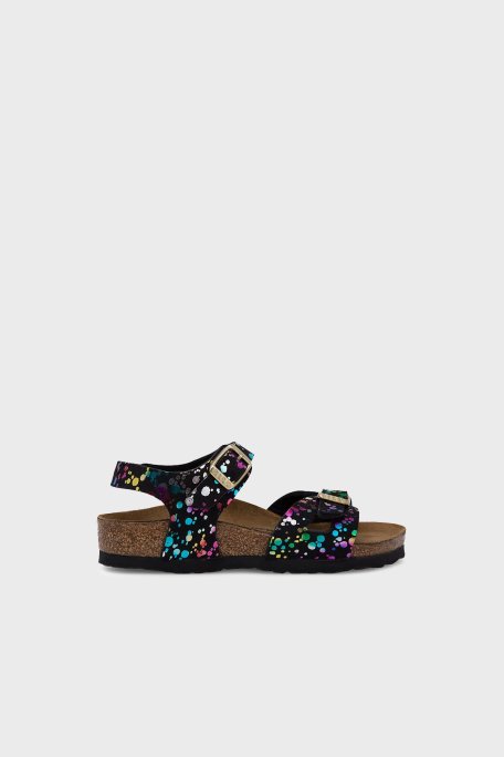 Birkenstock Rio Mf Unisex Sandalet 1015989 SİYAH - Birkenstock 