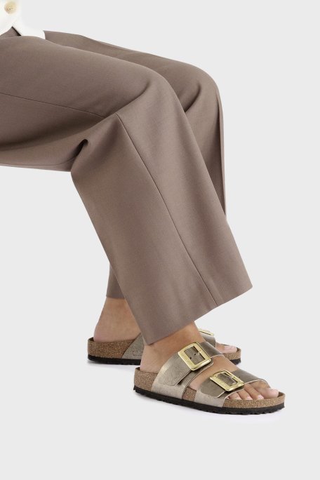Birkenstock Sydney Cushion Çift Bantlı Kadın Terlik 1029372 BRONZ - Birkenstock (1)